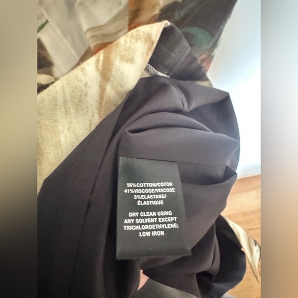 Lafayette 148 Sedona Sateen Cotton Sheath Dress Abstract Size 16 Plus Tank EUC - Picture 6 of 7